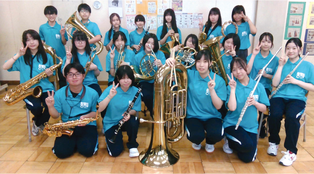 朝里中学校 吹奏楽部